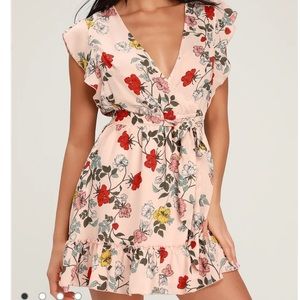Jack by BB Dakota - Pink Floral - Dress